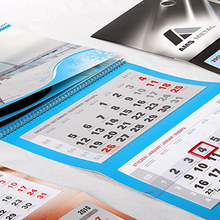 trójdzielne kalendarze